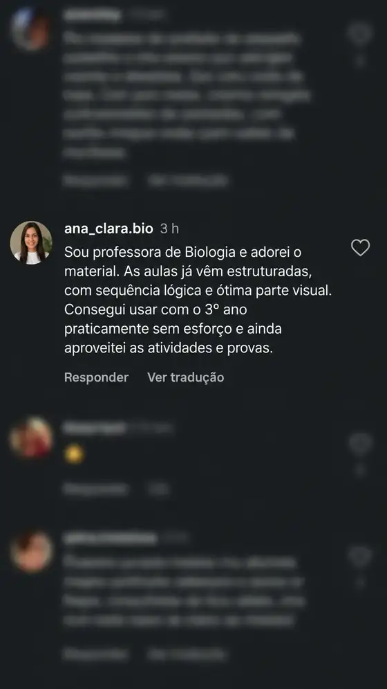 Depoimento de professora sobre o kit